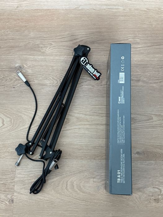 Table Microphone Boom Arm with integrated XLR CABLE + Suport64584714966787120