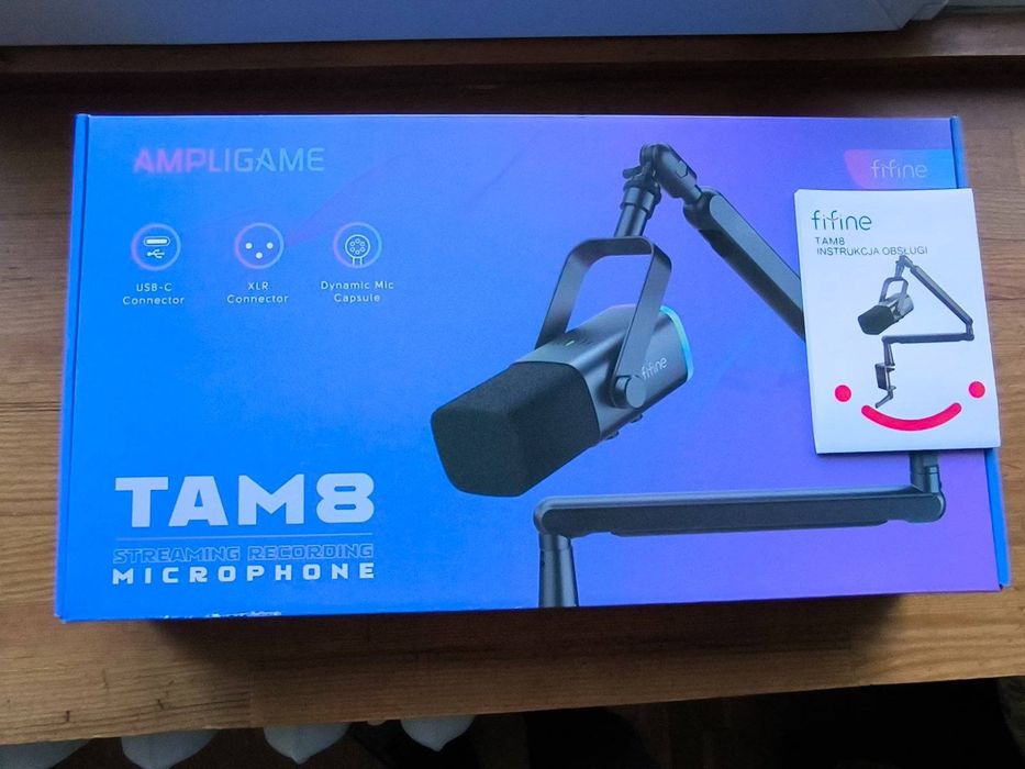 Мікрофон Fifine TAM8 USB/XLR Black