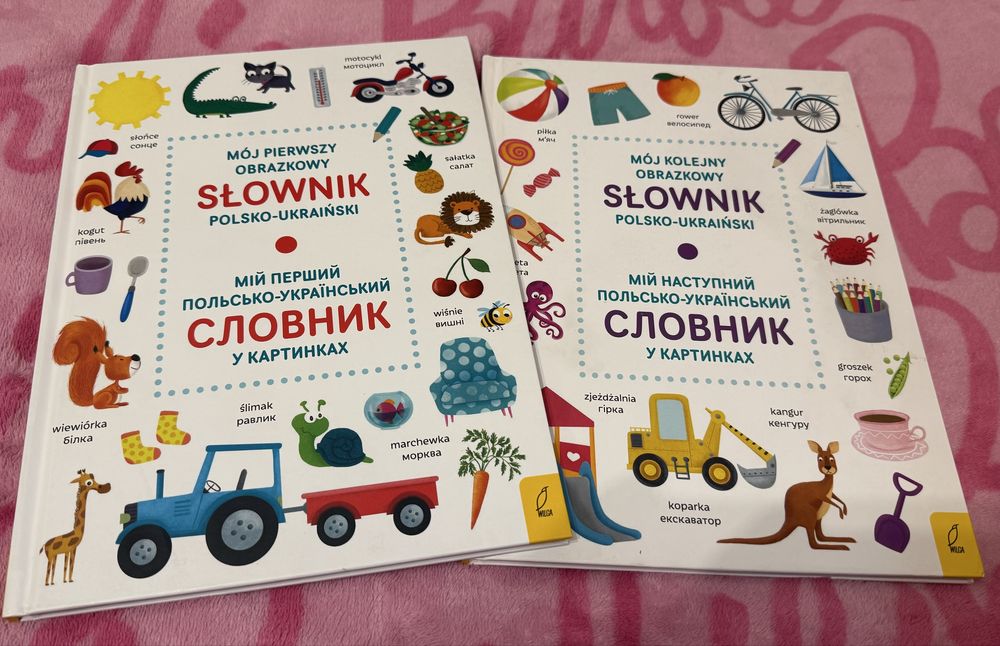 Mój pierwszy obrazkowy słownik Polsko-Ukraiński