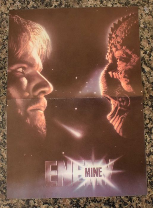 Cinema: Posters: "Enemy Mine" e "The Jewel of the Nile"