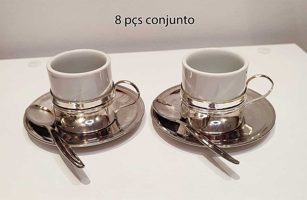 conjunto de café para duas pessoas