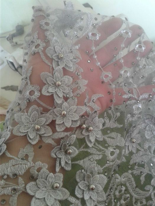 Тканини відрізи єврофатін атлас софт шифон гіп'юр