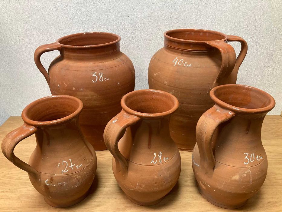 Bilhas ou vasilhas em barro tradicional