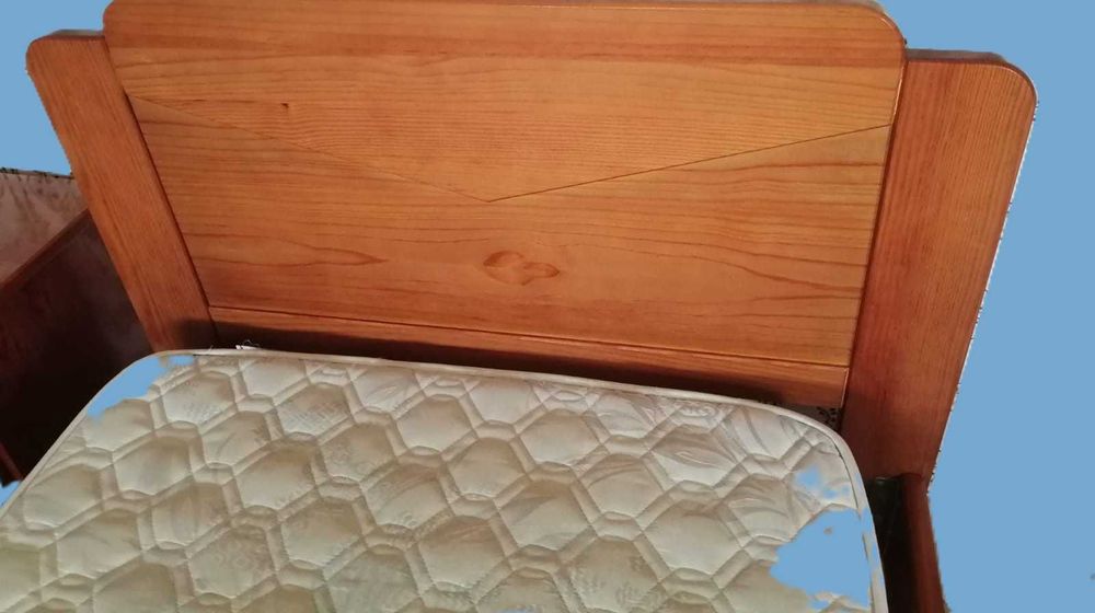 Cama solteiro completa