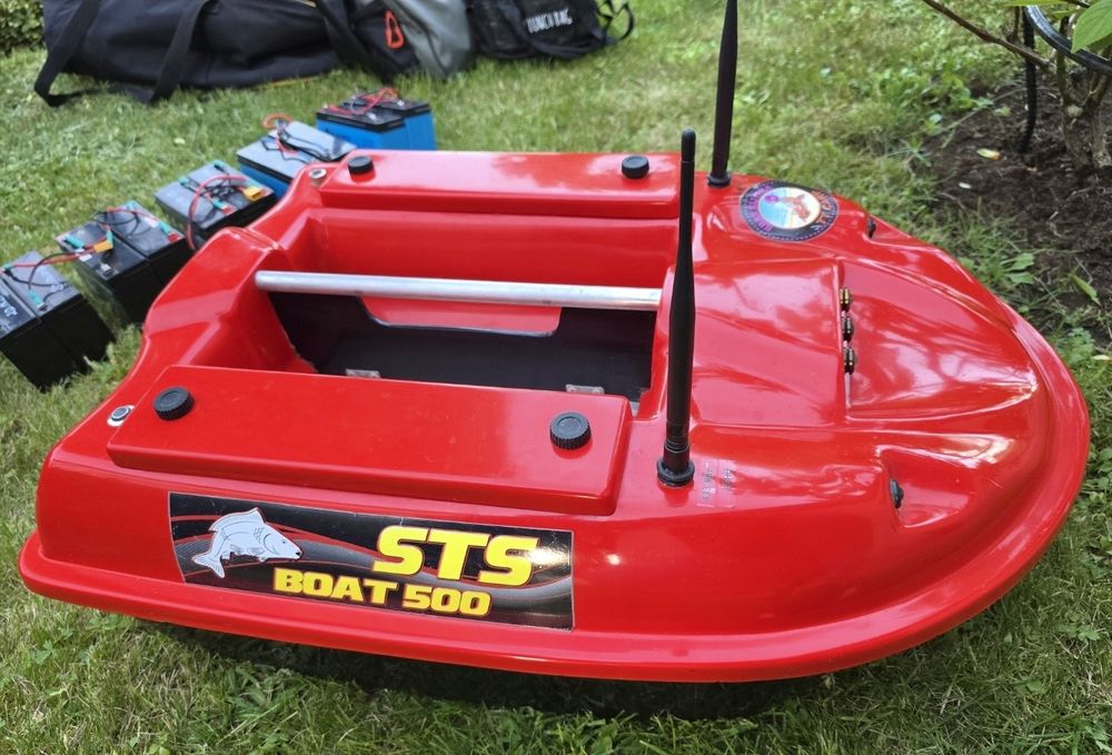 Łódka zanetowa STS echosonda gps autopilot