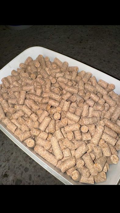 Zanęta wędkarska w postaci peletu z otrębów zbożowych 15kg