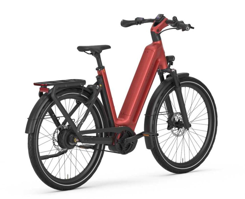 Rower elektryczny Gazelle Eclipse C380 HMB Metallic Orange Low-Step