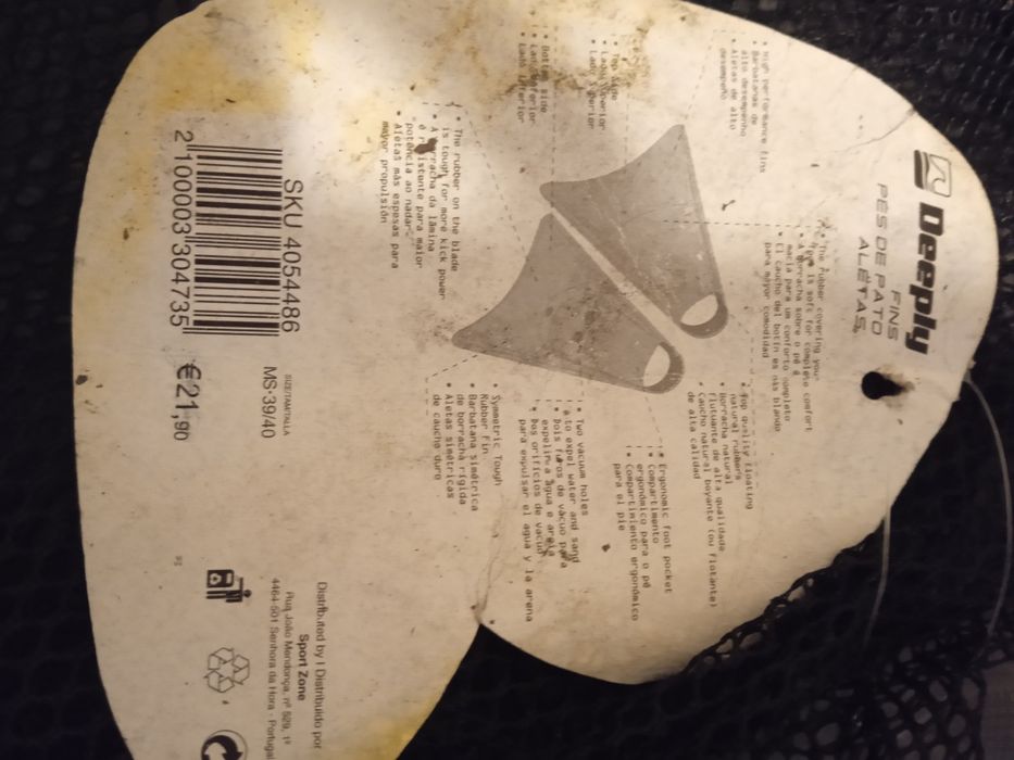 Barbatanas Deeply novas