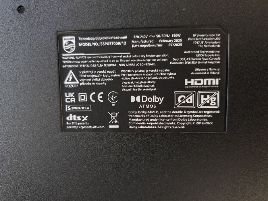 Телевізор Philips 55PUS7009/12