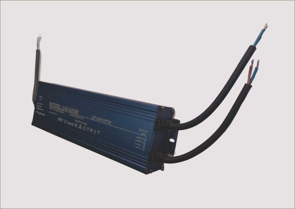 Блок живлення гермет. 400W 24V 16.6A IP67