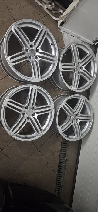 20" 5x112 Alufelgi Felgi wz. Pompei Srebrne Audi, VW, Seat, BMW R20