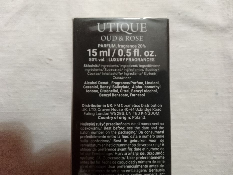UTIQUE perfumy zestaw