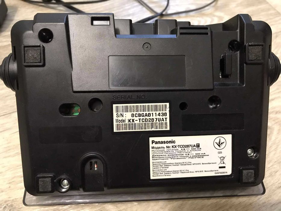Радіотелефон Panasonic трубка КХ-ТСD287UAT бездротовий Тайланд