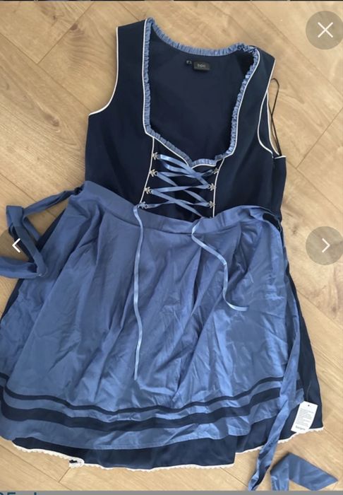 Sukienka Bawarska dirndl Dirdl oktoberfest octoberfest kostium strój tyrolski dożynki 50
