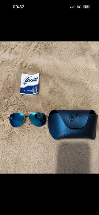 Óculos de sol com lentes azuis Loring