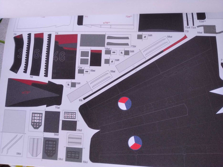 Model kartonowy MiG-23MF Hell Fighter 1:33