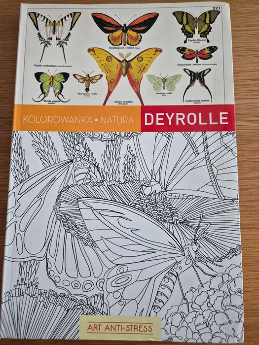 Kolorowanka - DEYROLLE Natura