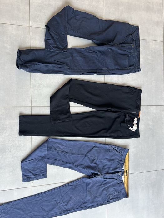 Meskie spodnie reserved zara zestaw M