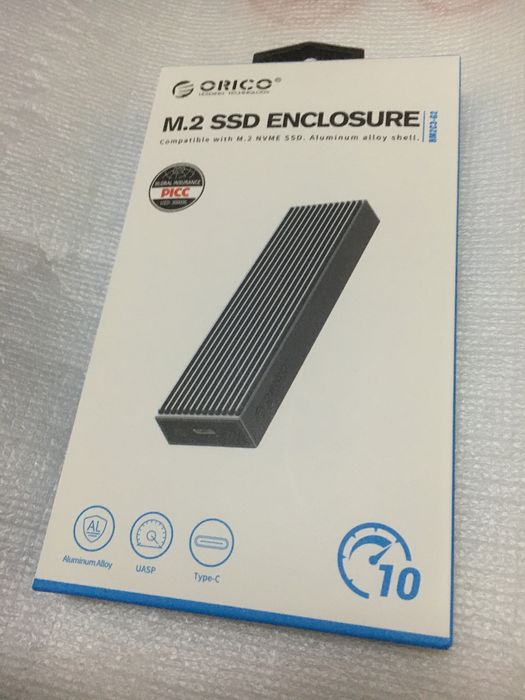 Caixa para disco SSD