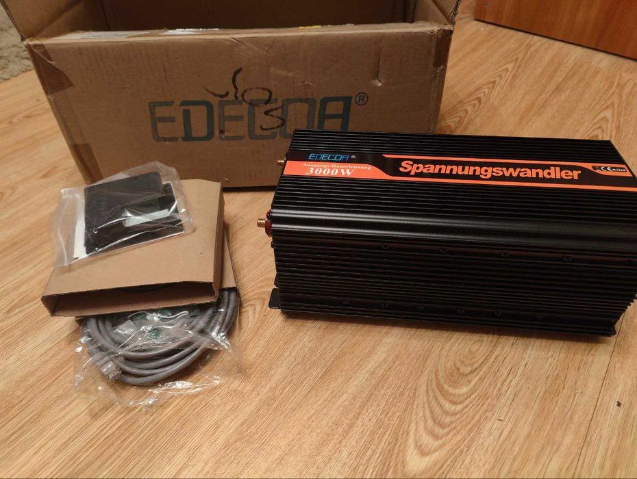 Spannungswandler 3000W 12V→230V / Інвертор напруги
