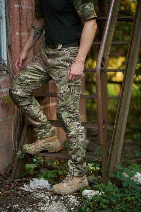 Брюки чоловічі на флісі з наколінниками