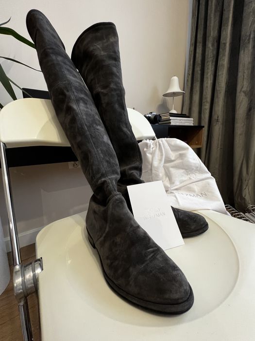 Stuart Weitzman Lowland Slate_Muszkieterki