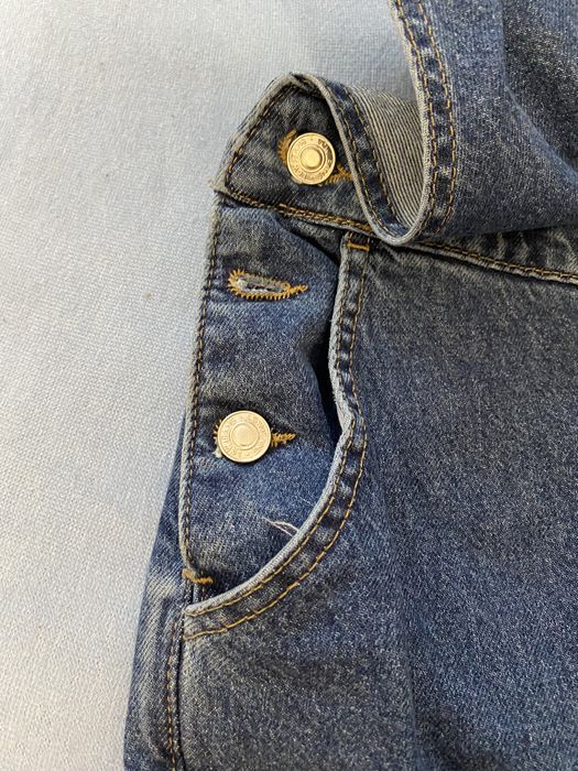 Spodnie ogrodniczki jeans