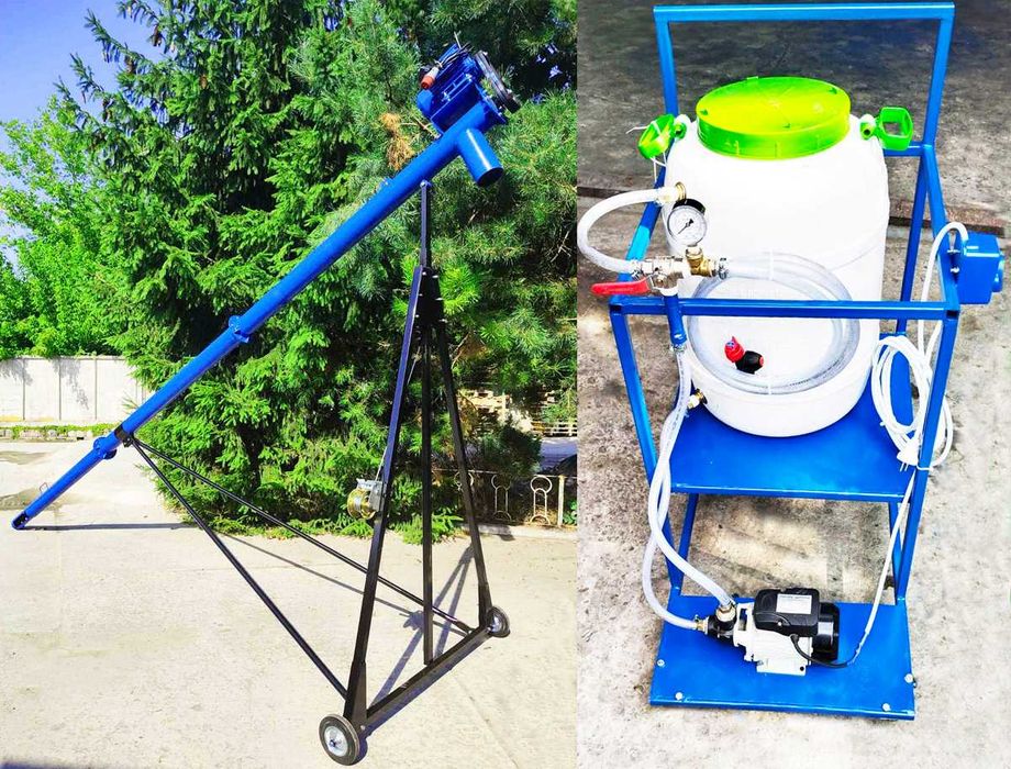 Шнековый погрузчик для зерна ВІД ВИРОБНИКА. Гвинтовий навантажувач