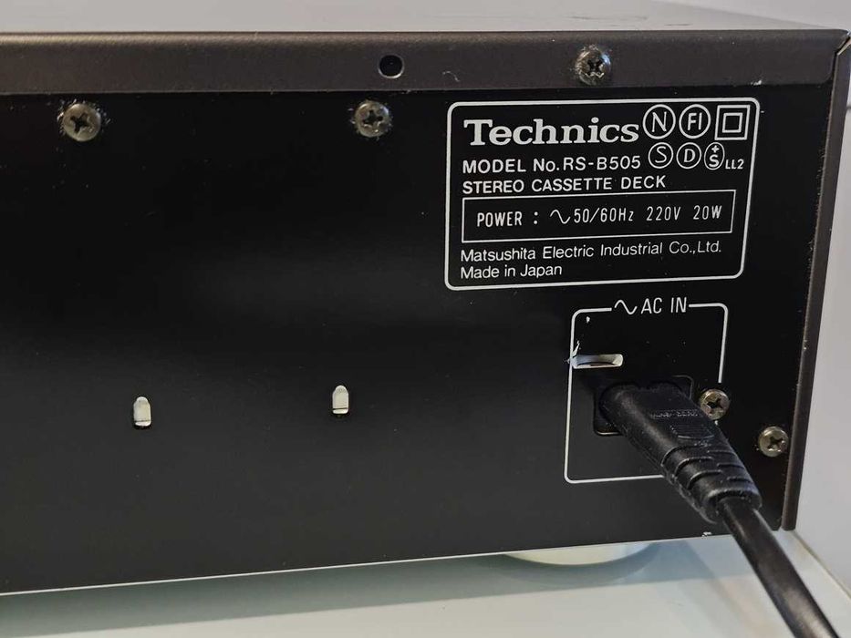 Deck TECHNICS RS-B505 HX PRO Magnetofon