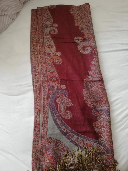 Szalik pashmina silkna jesień, zimę