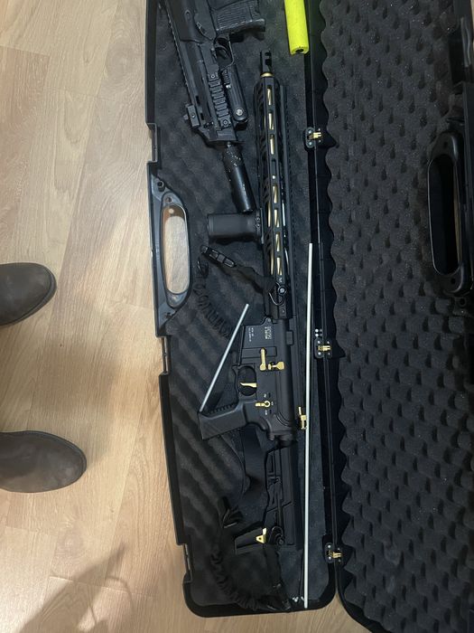 Airsoft Tokyo Marui MTR16 G-Edition GBBR + 4x Mags + Upgrades