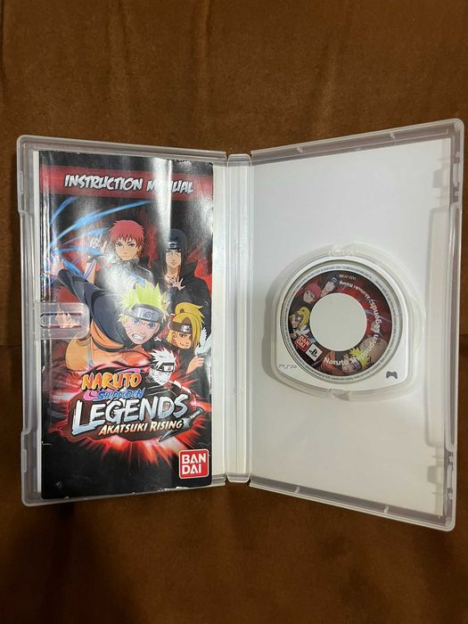 Jogo PSP Naruto Shippuden Legends Akatsuki Rising