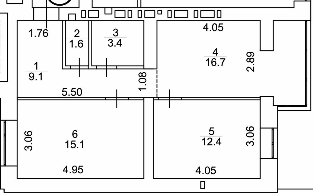 єОселя! ЖК АТМОСФЕРА! 2к квартира