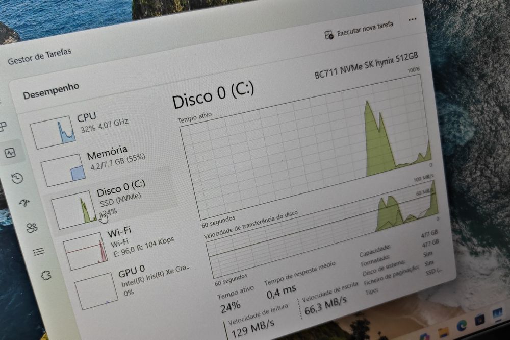 Portátil Lenovo E15 15.6" i5 11Th 16GB RAM 512GB NVME