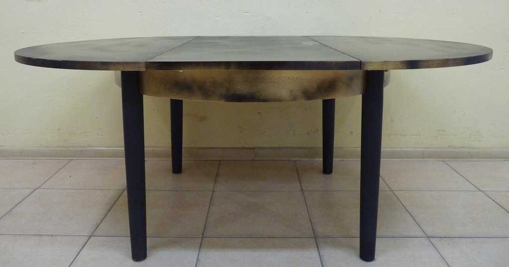 STOLIK rozkładany + 4 krzesła stół ława