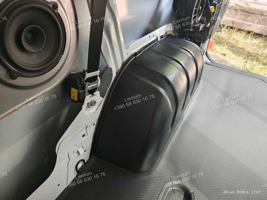 Накладки на арки Renault Trafic из абс пластика, защита арок Рено Трафик 3