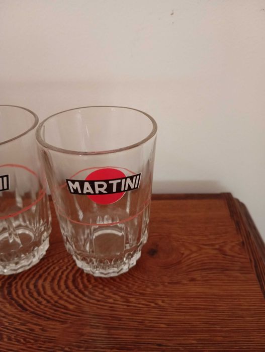 4 copos antigo de MARTINI