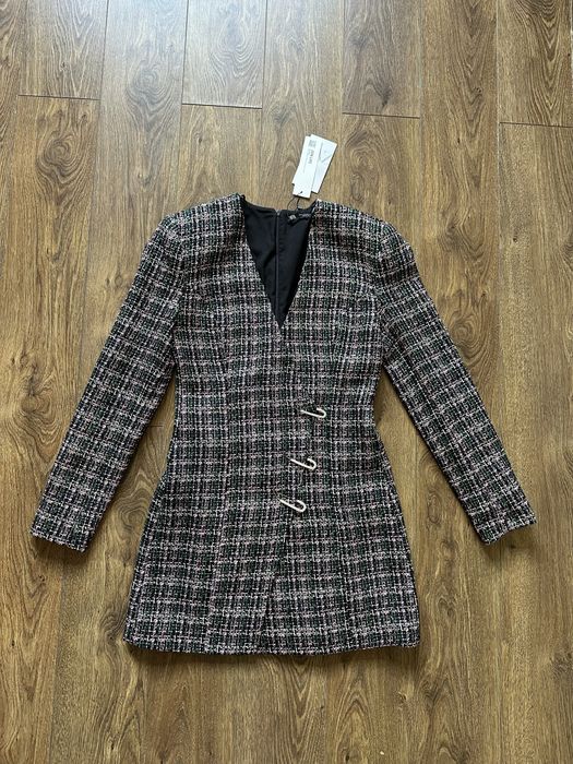 Пиджак Zara, Сукня твідова від Zara , розмір М.