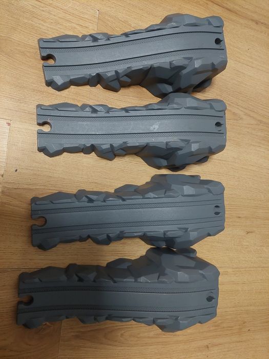 Skały most do toru drewnianego kolejki 4 sztuki