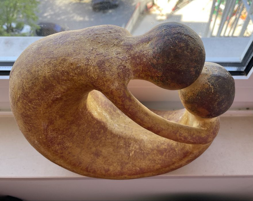 Escultura oriunda de Fuerte Ventura- Espanha- 2004