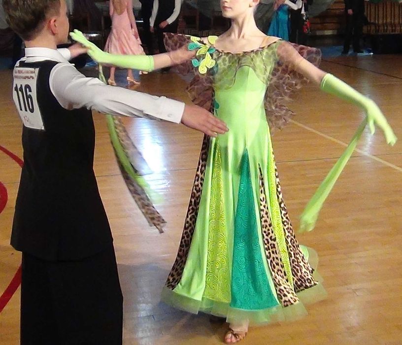 Sukienka do tańca towarzyskiego ST Standard - Rozmiar XS/S