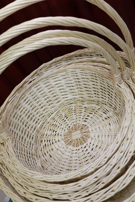 Кошики плетені з лози