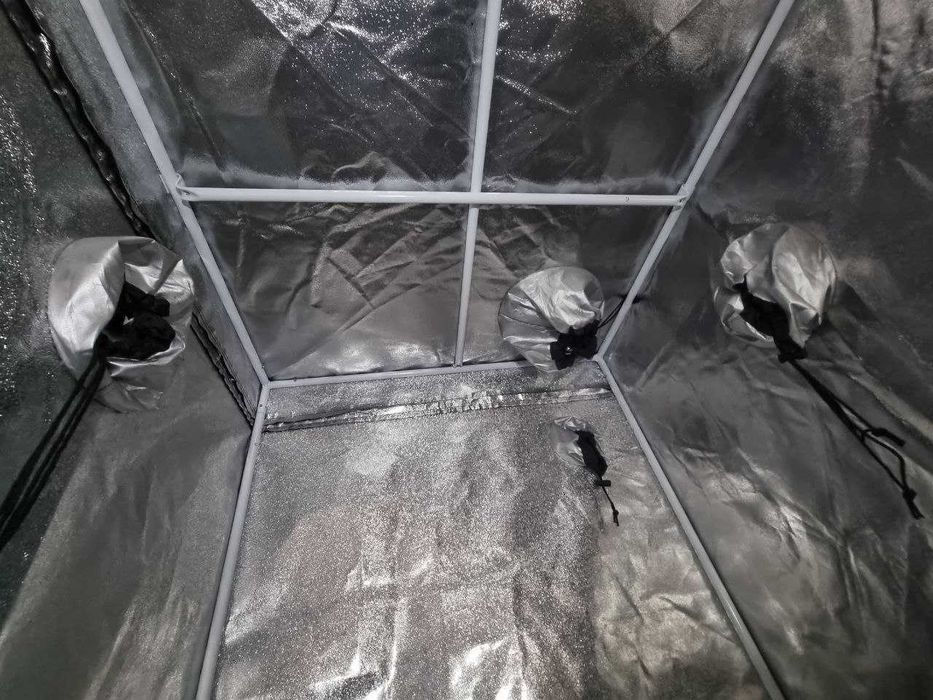 Zestaw do uprawy roślin Namiot 160x80x80, lampy sodowa+CFL, odbłyśnik