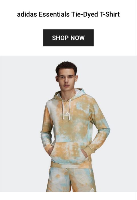 Adidas  Essentials Tie-Dyed Худи/ худі оригинал, размір М-L