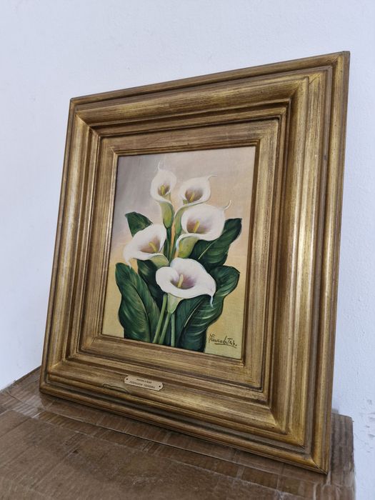 Pintura a óleo de 'Fernanda Teixeira'