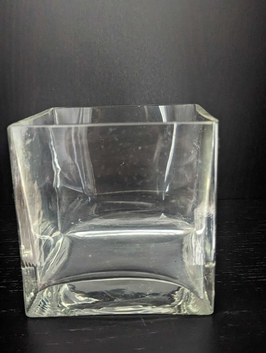 Cubo Vidro aberto