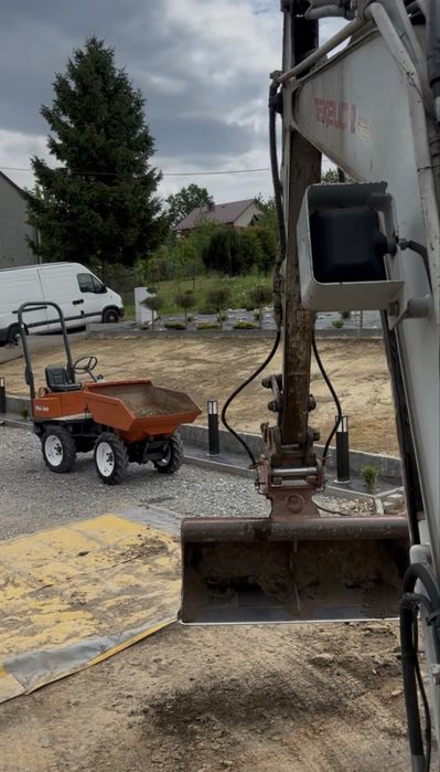 Glebogryzarka separacyjna kosiarka bijakowa minikoparka roboty ziemne