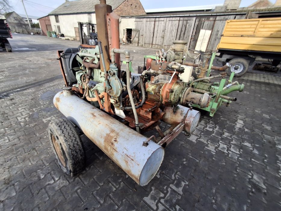 Pompa do deszczowni, motopompa