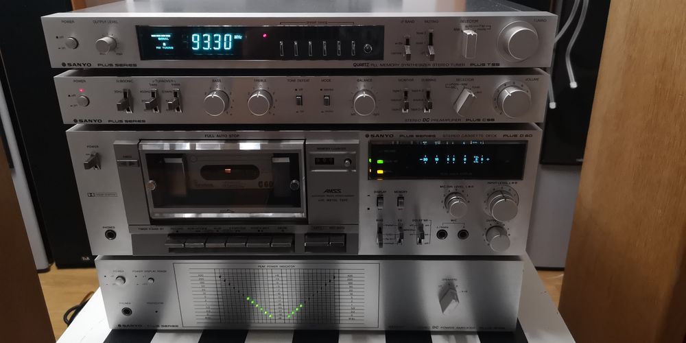 Zestaw Sanyo P55 C55 D60 T55 PLUS SERIES VINTAGE