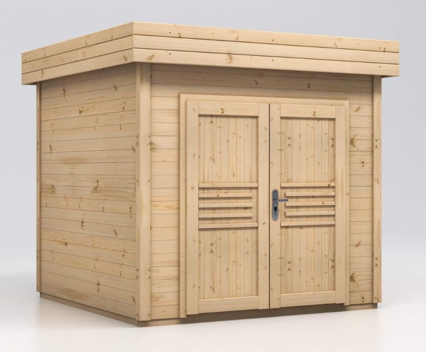 Domek ogrodowy narzędziowy Malwa 2,5x2,5 drewniany Montaż Transport
